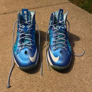 Lebron X Sport Pack Blue Diamond